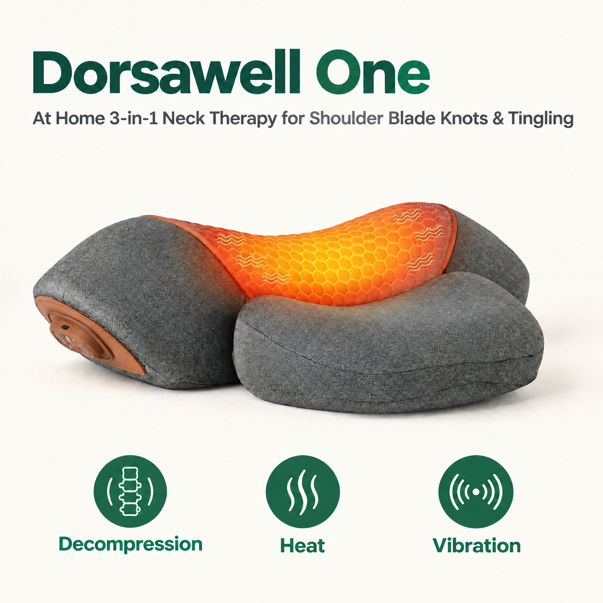 Dorsawell One at home 3-in-1 neck therapy