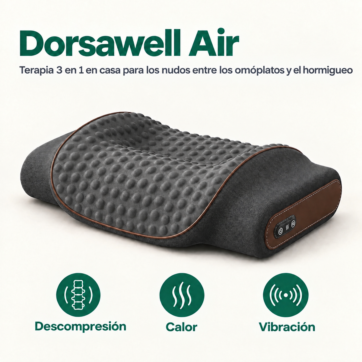 Dorsawell Air, terapia 3 en 1 en casa para el cuello