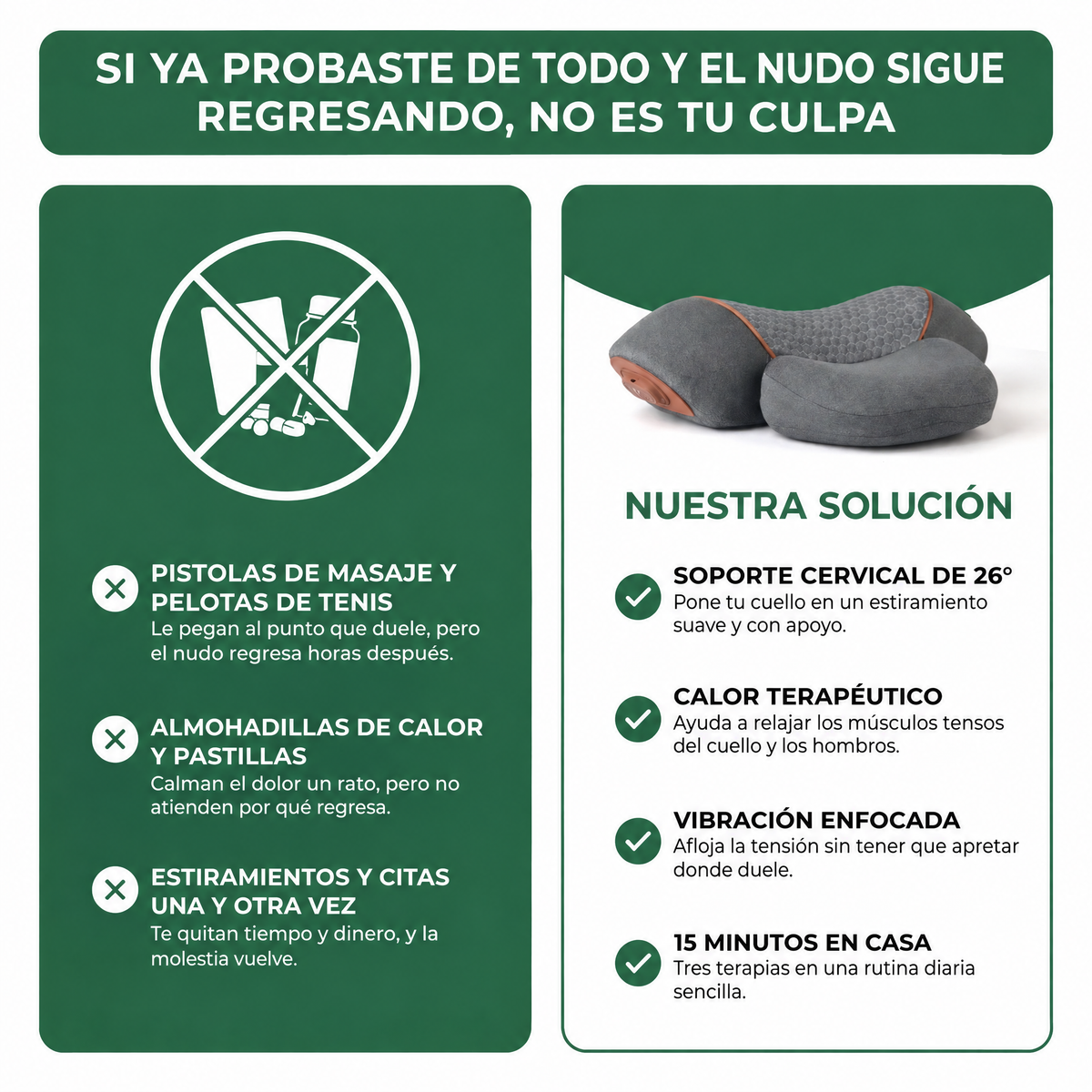 Si ya probaste de todo y el nudo sigue regresando, no es tu culpa