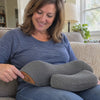 Woman pressing the power button on Dorsawell One